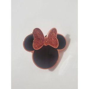Black and Rose Gold Minnie Pin